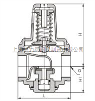 200P型YZ11X支管减压阀